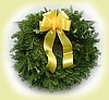 A Tribute Christmas wreath